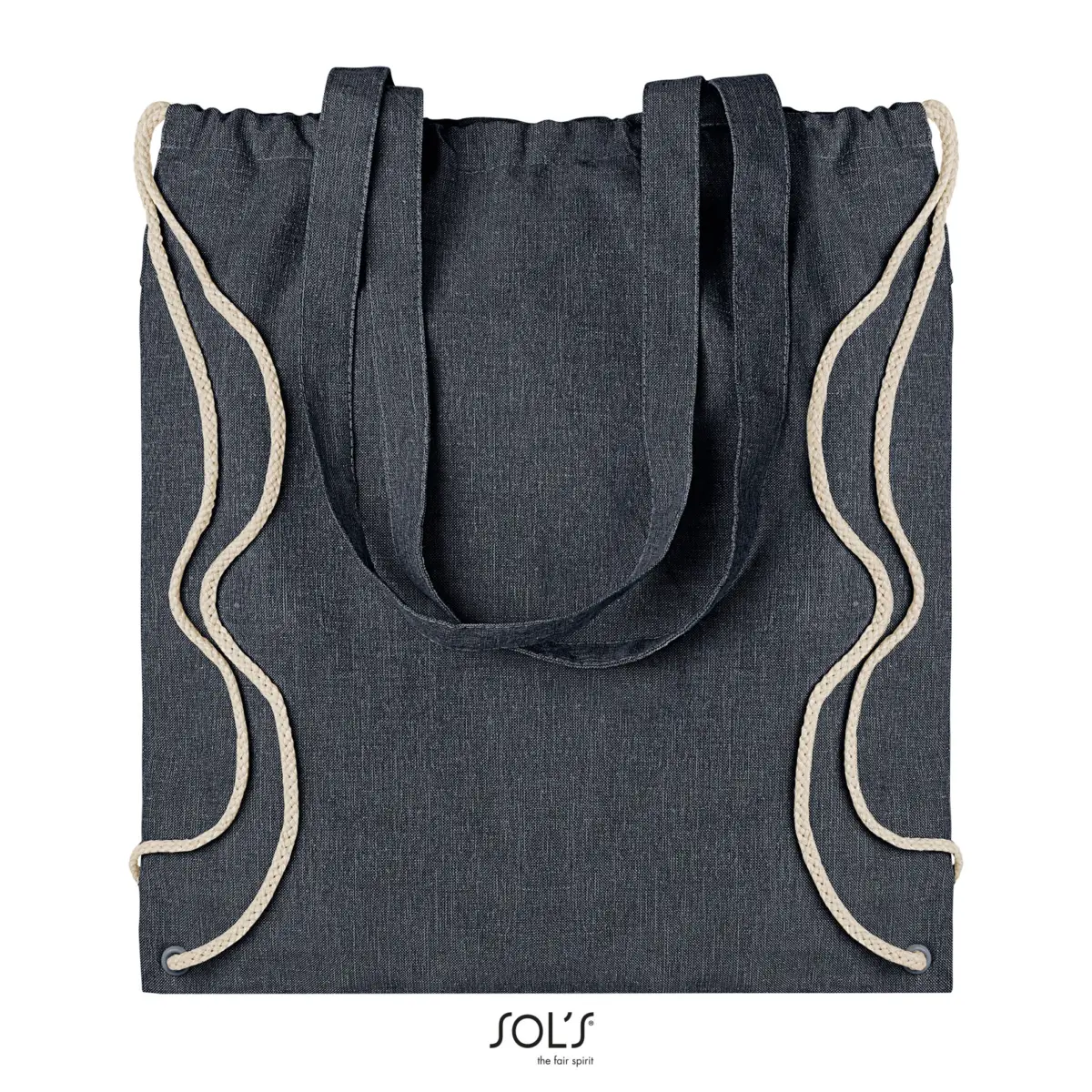 ATLANTA - azul denim jaspeado