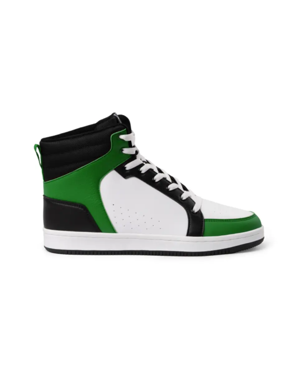 SPACE - negro/blanco/verde botella
