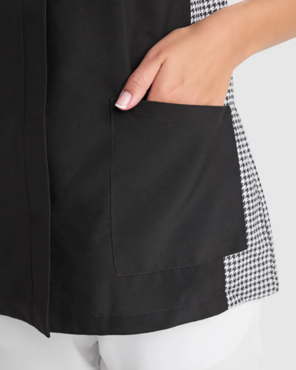 ALDANY - negro/print geométrico