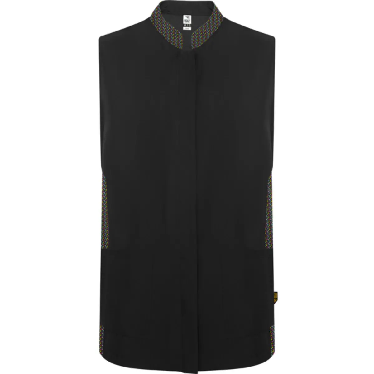 ALDANY - black/geometric print