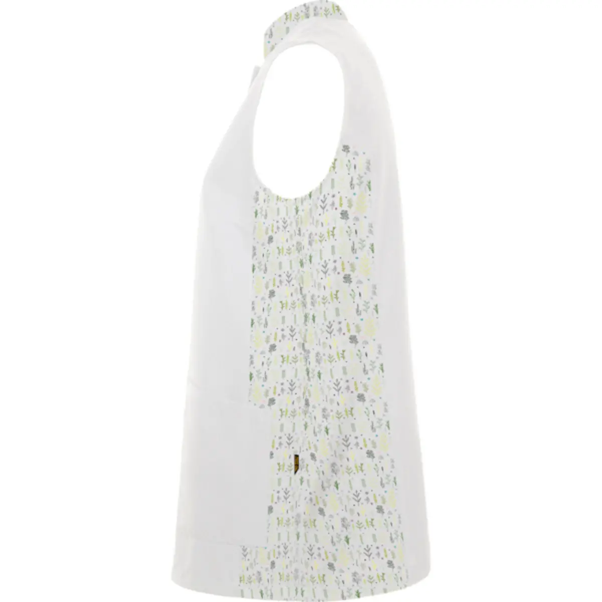 ALDANY - white/botanical print
