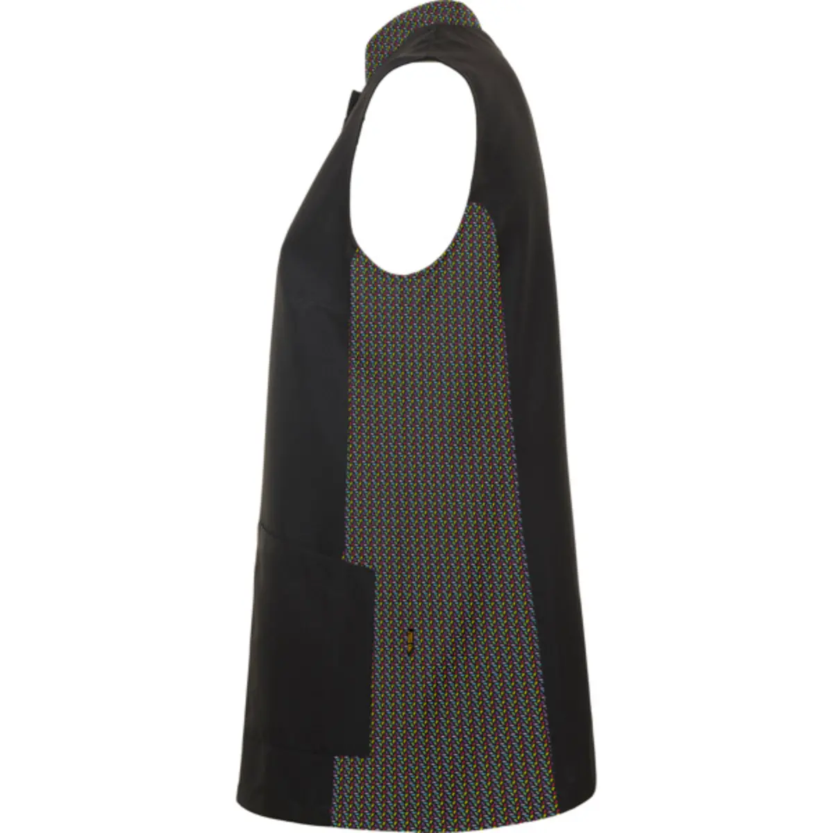 ALDANY - black/geometric print
