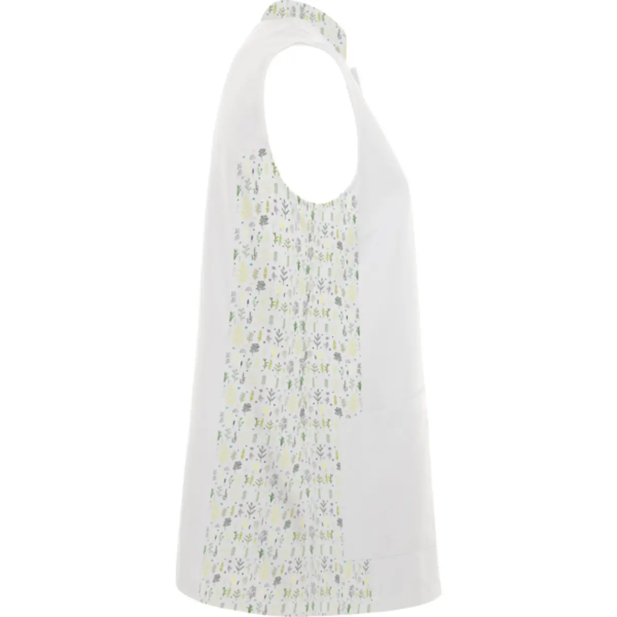ALDANY - white/botanical print