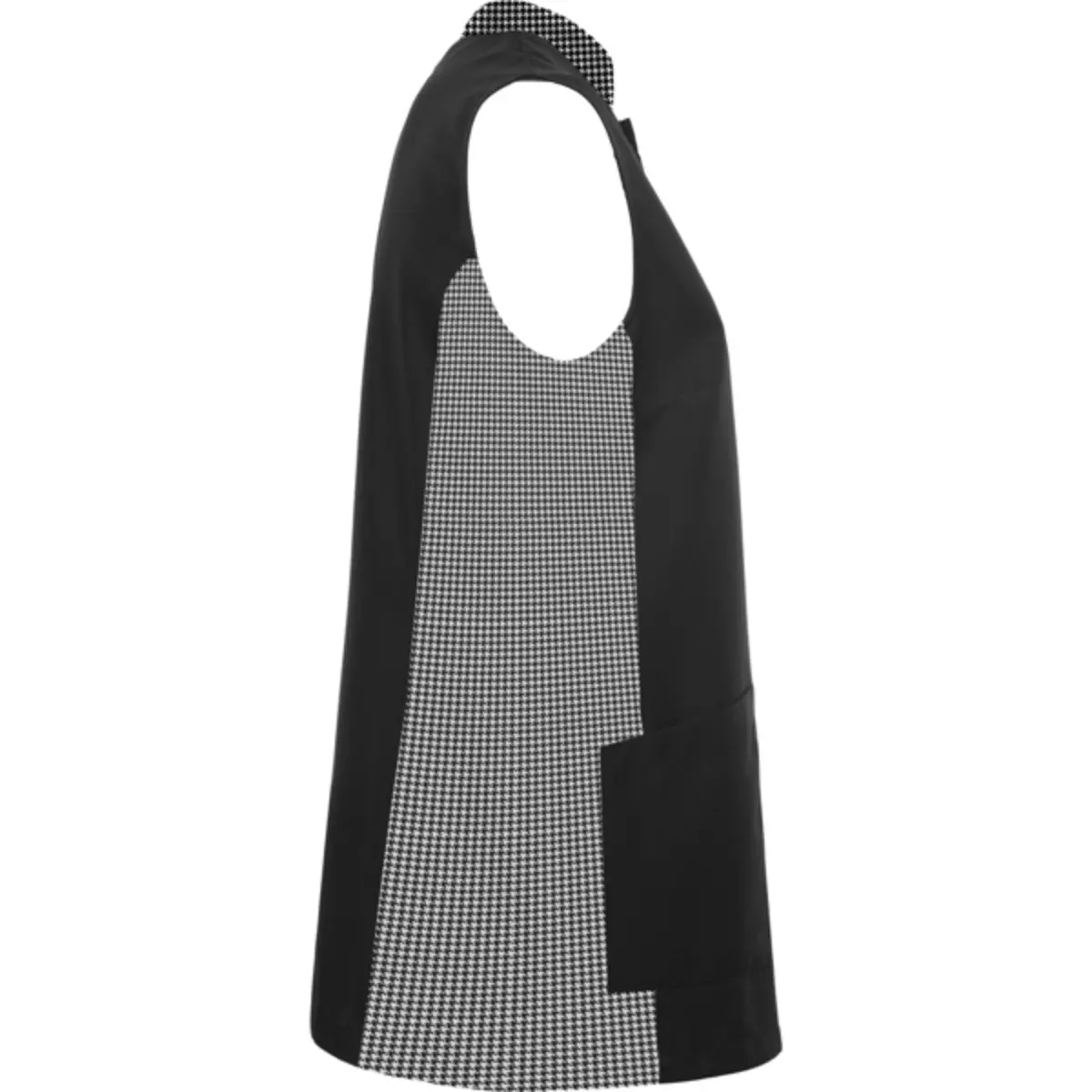 ALDANY - black/houndstooth print bn