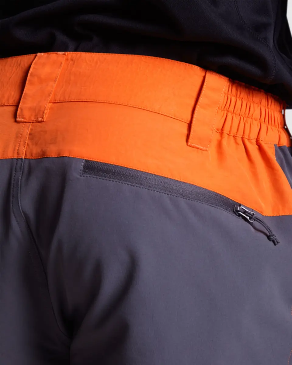 BONATI - naranja bermellón/plomo oscuro