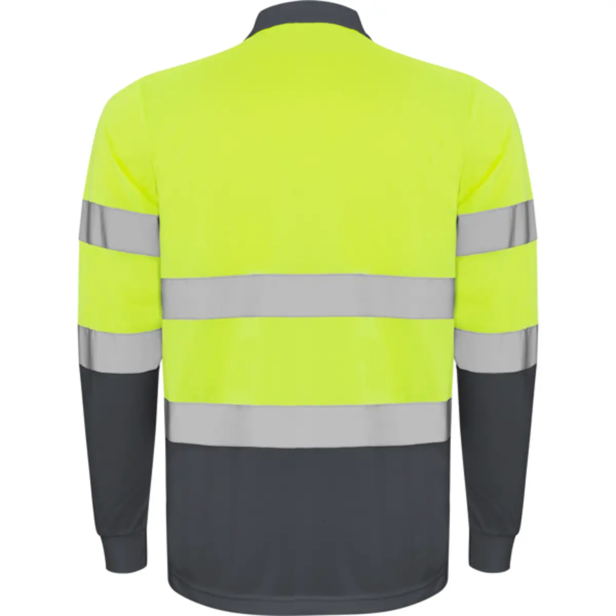 POLARIS L/S - gris/groc fluor