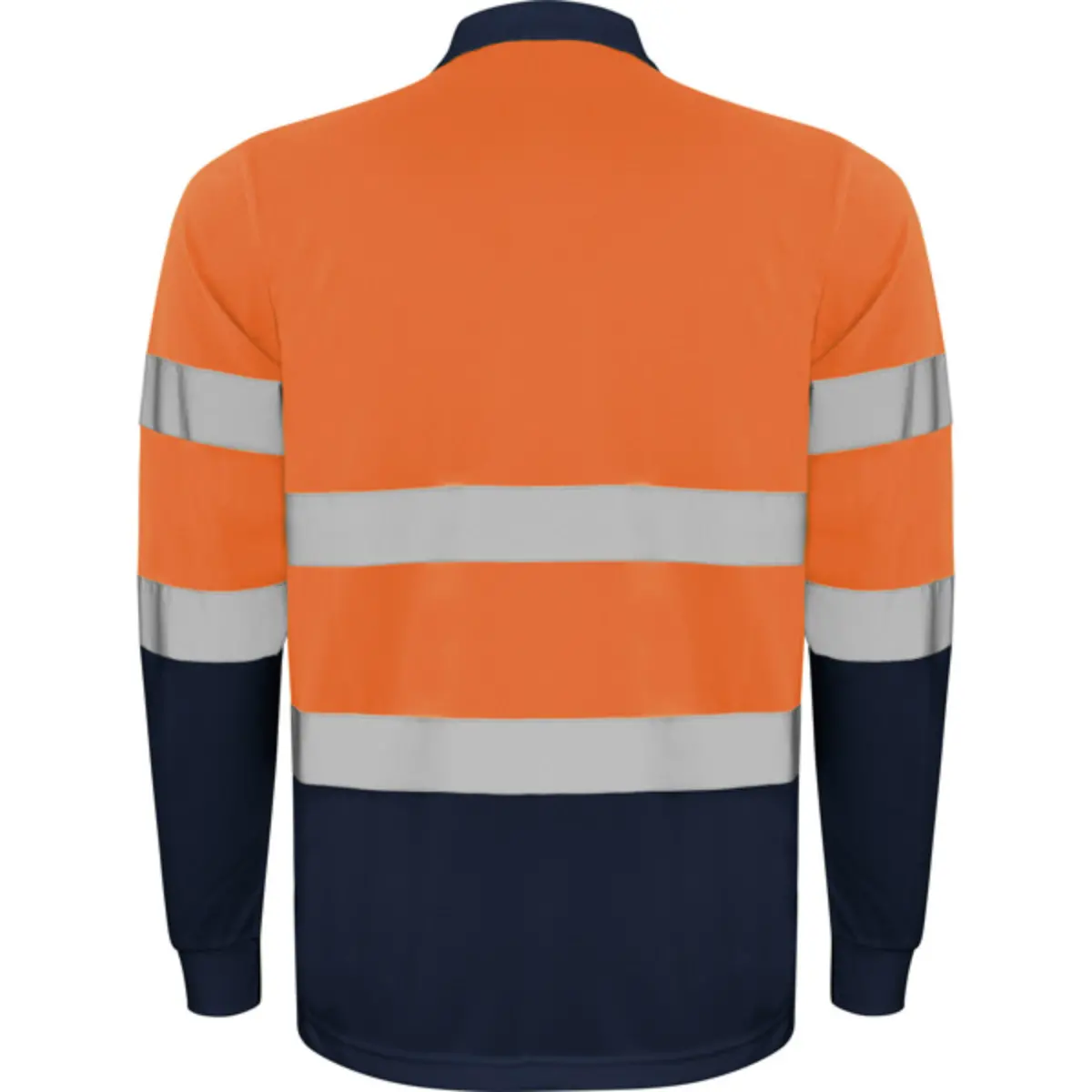 POLARIS L/S - blau marí/taronja fluor