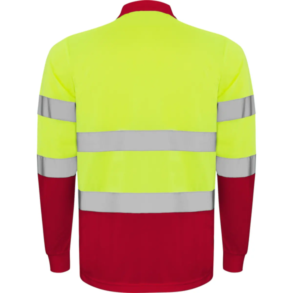 POLARIS L/S - rojo/amarillo flĂșor