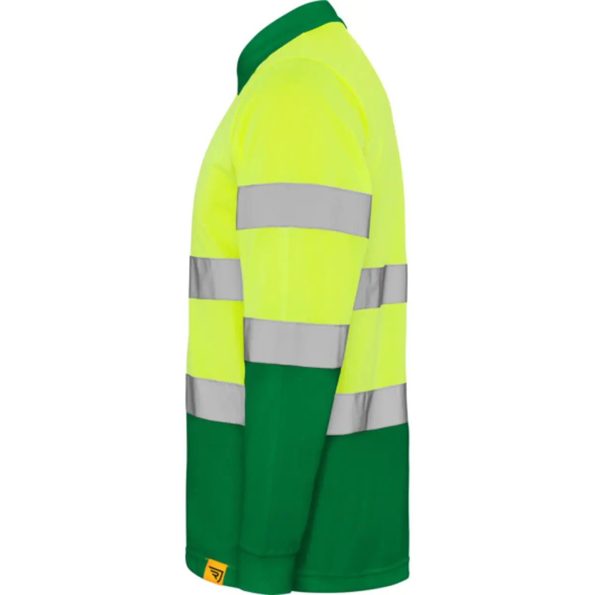 POLARIS L/S - verd herba/groc fluor