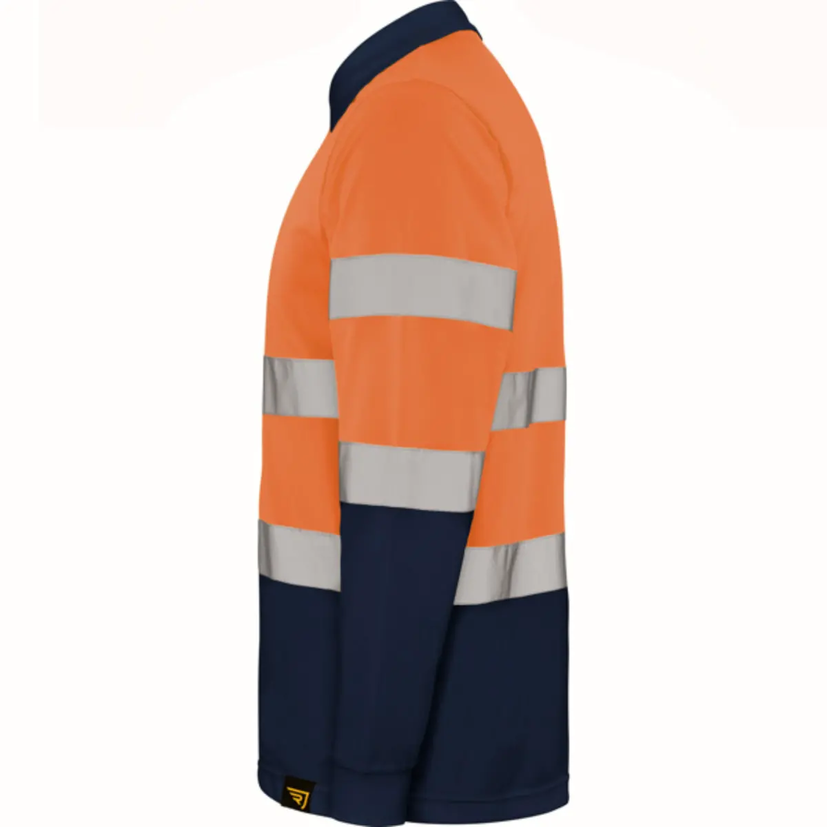 POLARIS L/S - blau marí/taronja fluor