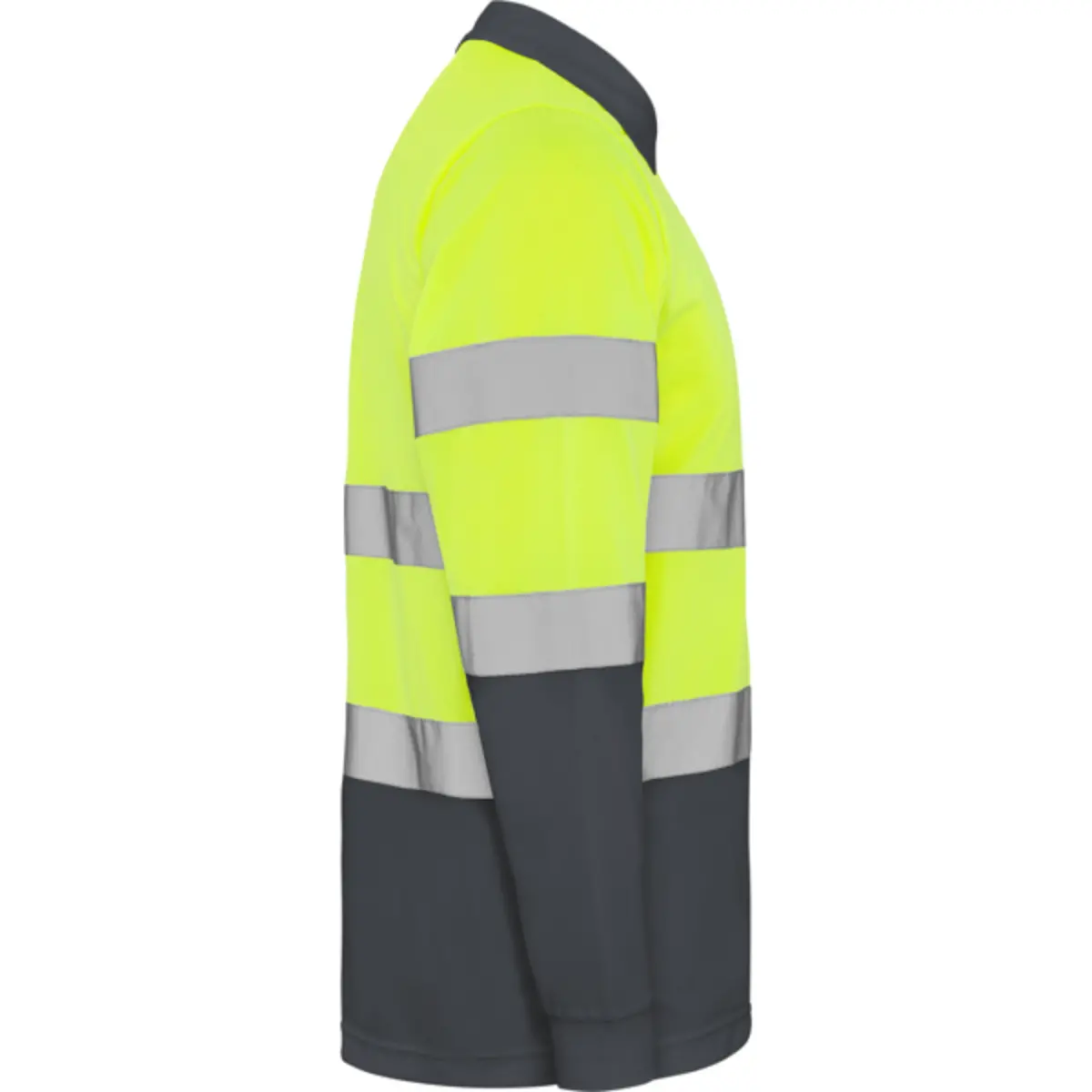 POLARIS L/S - grey/yellow fluor