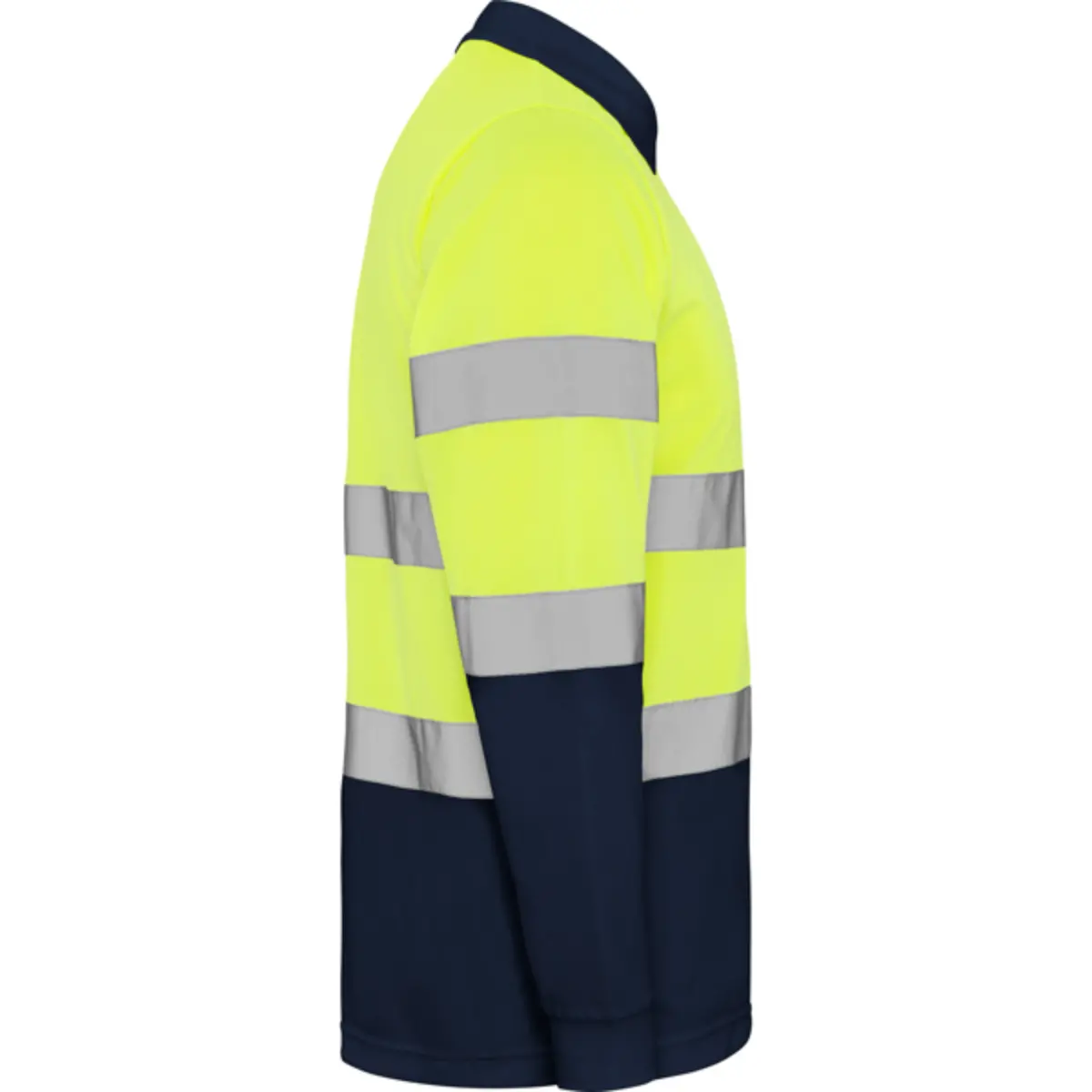 POLARIS L/S - blau marí/groc fluor