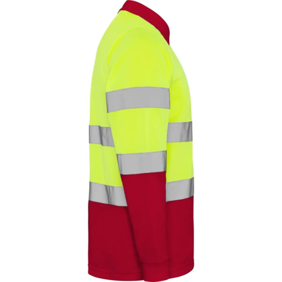 POLARIS L/S - vermell/groc fluor