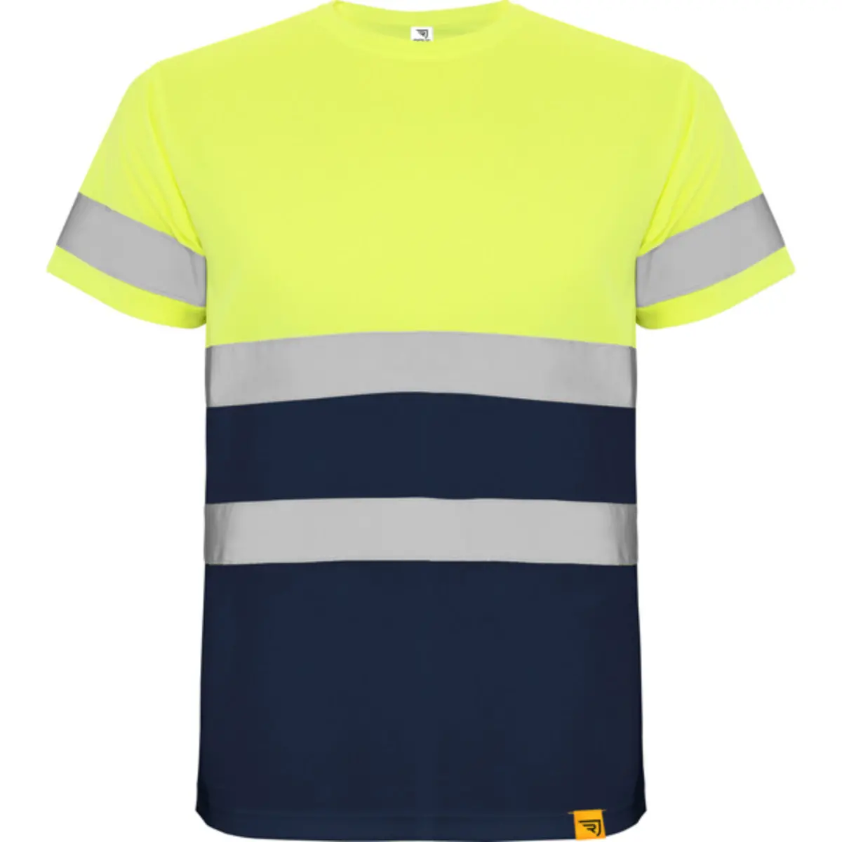 DELTA - navy/yellow fluor