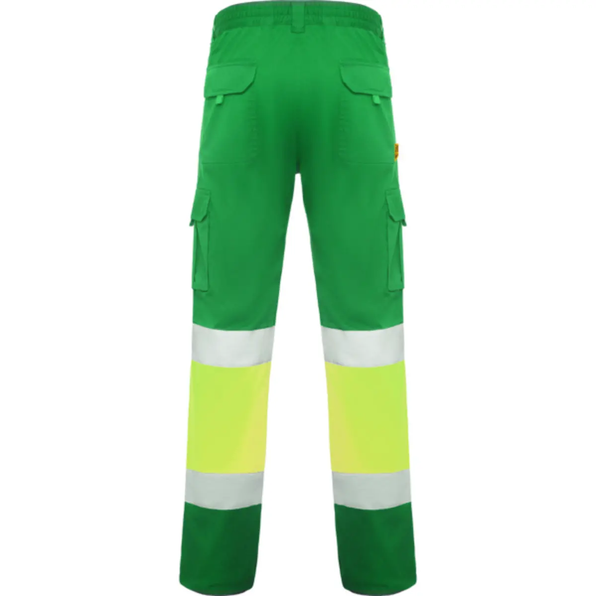 DAILY STRETCH HV - grass green/fluorescent yellow