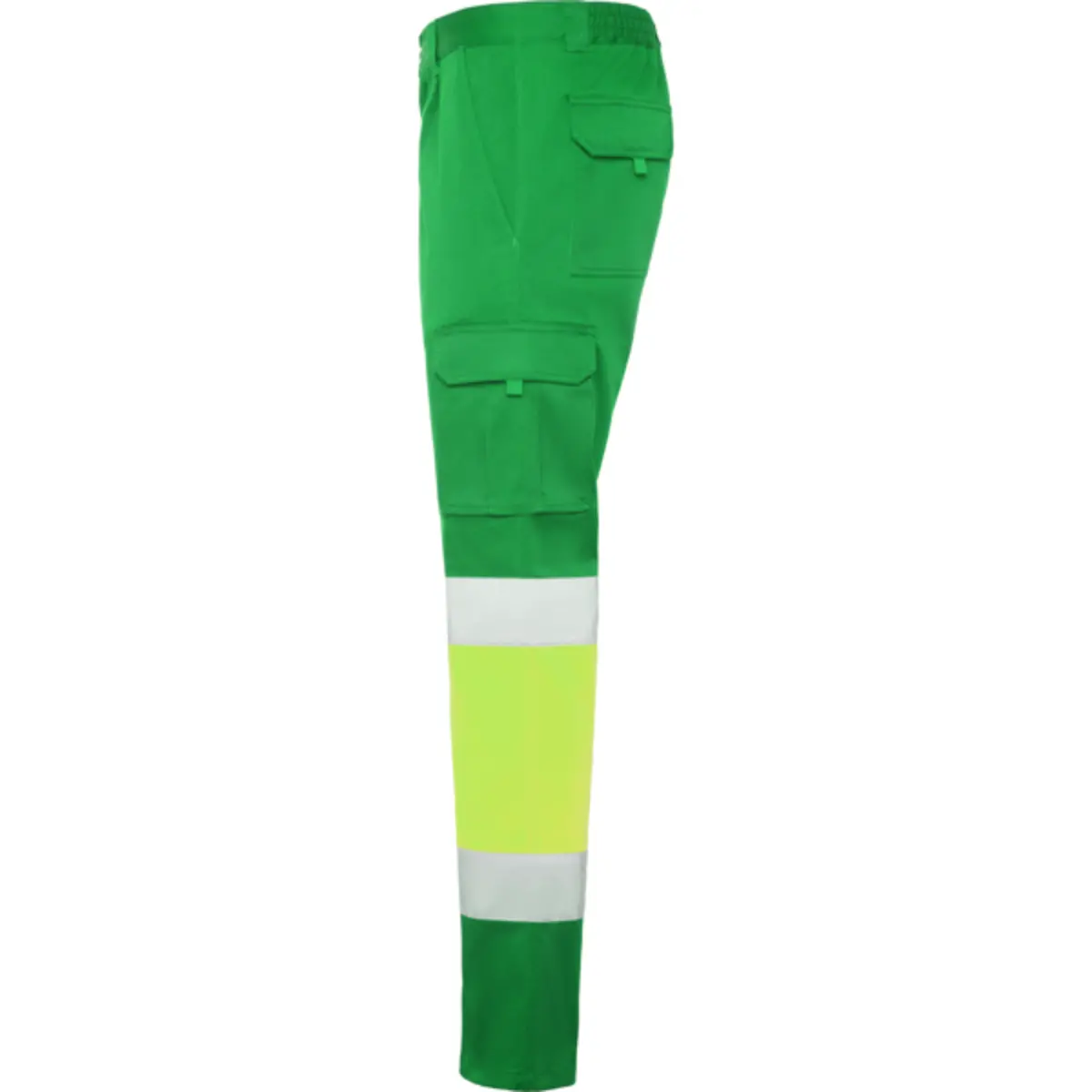 DAILY STRETCH HV - grass green/fluorescent yellow