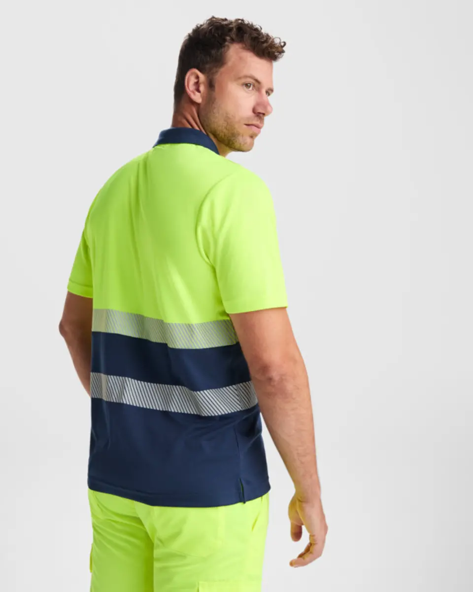 VEGA - navy/yellow fluor