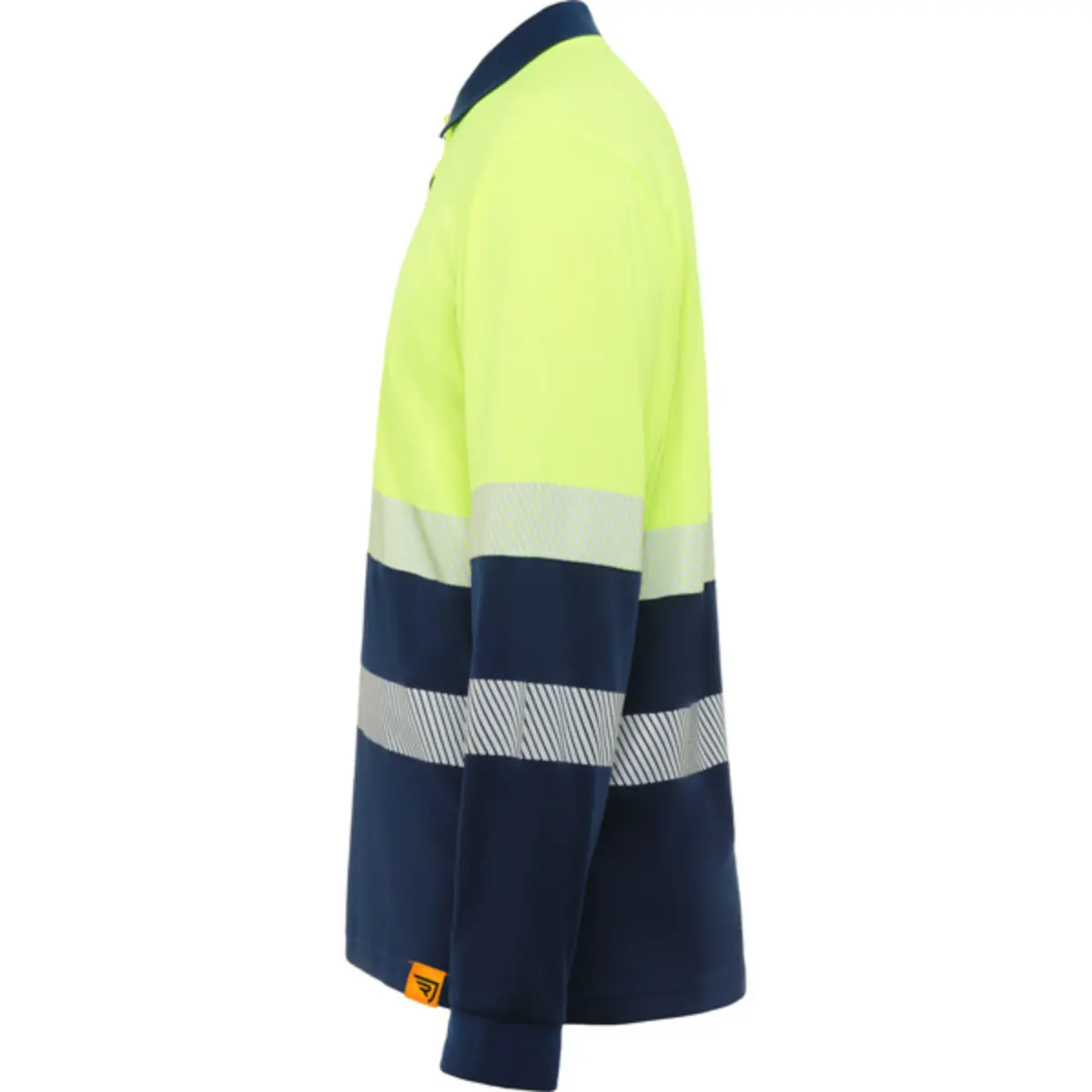 VEGA LS - navy/yellow fluor